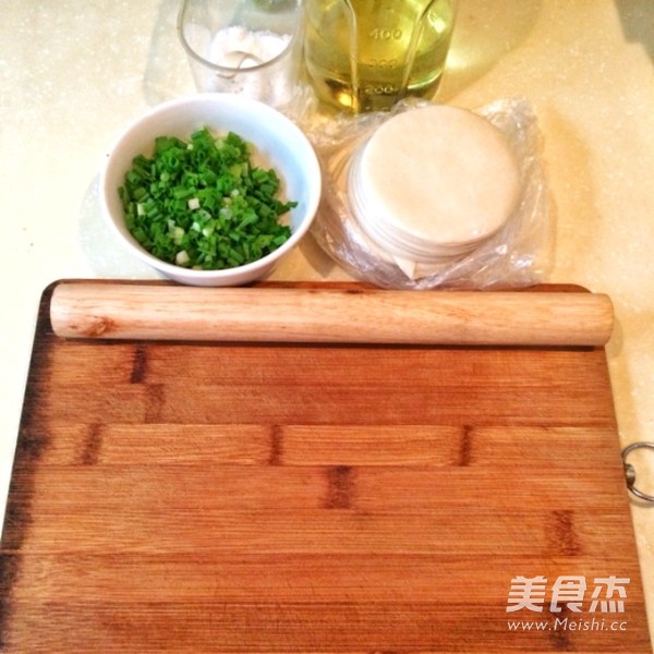 Dumpling Skin Scallion Pancakes recipe