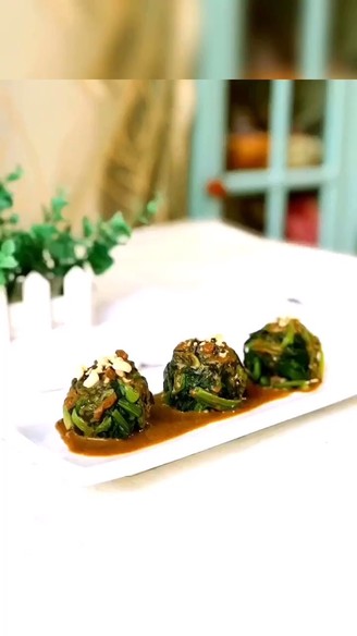 Spinach with Sesame Sauce recipe