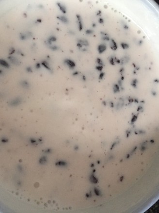 Homemade Black Rice Yogurt recipe