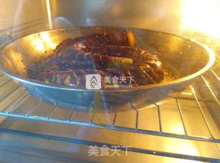 #aca兔子明星大赛#ruyi Panlong Roasted Eggplant recipe