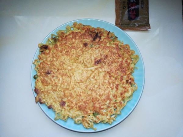 Bawang Supermarket丨instant Noodles Transformed into Delicious Omelets recipe