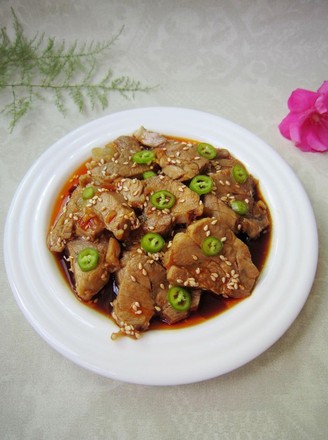 Pork Tendon with Red Oil recipe