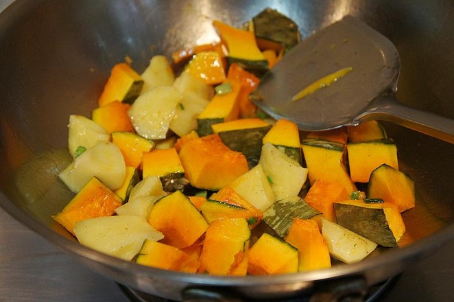 Pumpkin Stewed Potatoes recipe