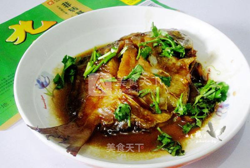 Braised Pomfret recipe