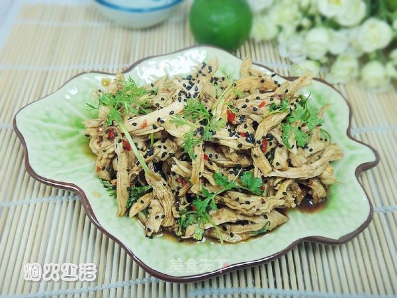 Lemon Chicken Shreds recipe