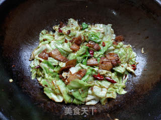 Stir-fried Cabbage with Pork Belly recipe