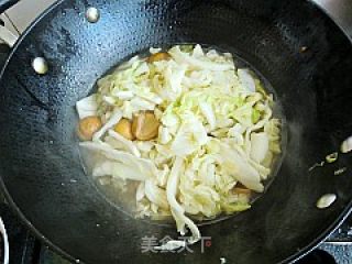 Braised Cabbage with Chestnuts recipe