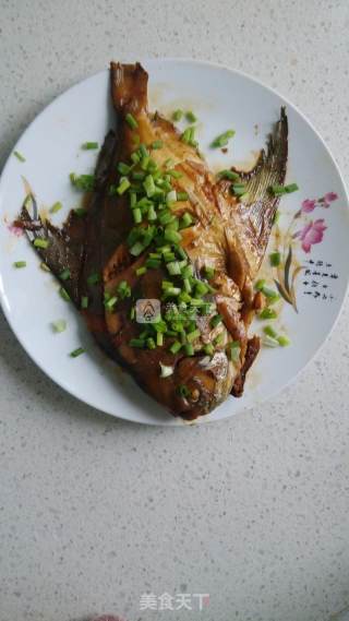 Braised Pomfret recipe