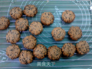 #四session Baking Contest and is Love to Eat Festival#jackfruit-core Sesame Honey Biscuits recipe