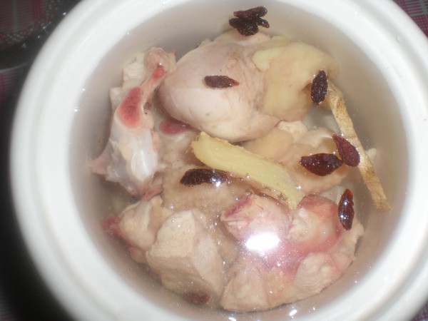 Wolfberry Chicken Soup recipe