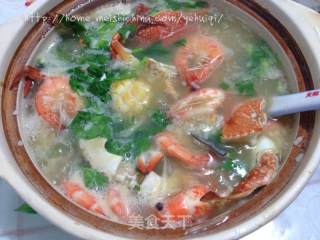 【seafood Casserole Porridge】---chaoshan Version recipe