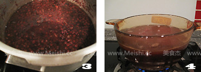 Taro Balls and Red Bean Paste recipe