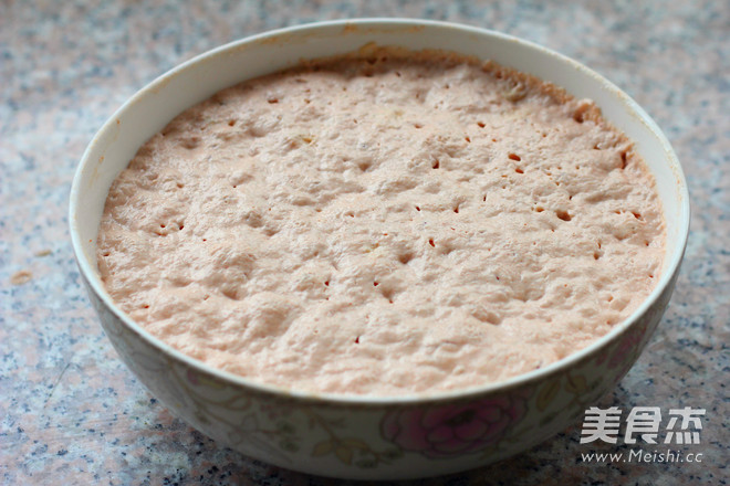 Milk Red Rice Cake recipe