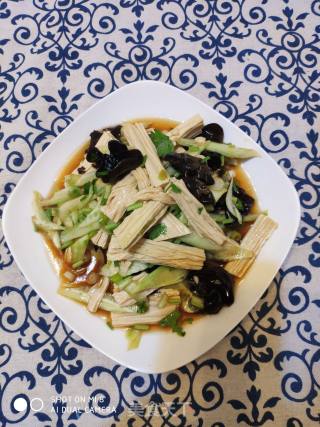Cold Vegetables and Fungus with Yuba recipe