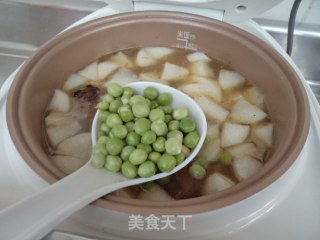 Pea Duck Bone Carrot Soup recipe