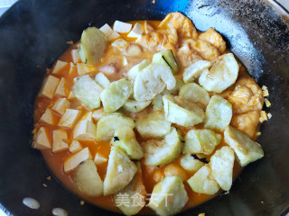 Braised Tofu with Crab Roe Sauce recipe