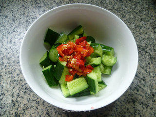 Chopped Pepper Cucumber recipe