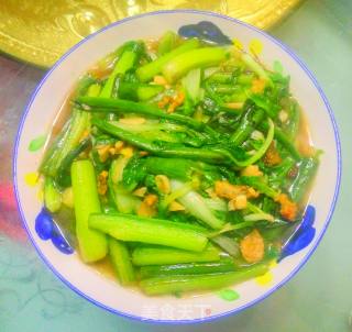 #快手懒人饭#fried Red Vegetable Moss recipe