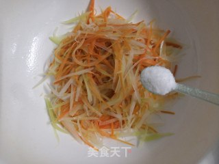 Celery and Carrot Shreds recipe