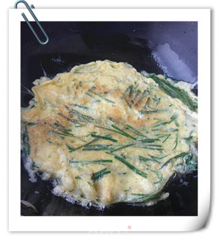 Scrambled Eggs with Leek recipe