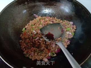Stir-fried Minced Pork with Green Pepper and Onion recipe