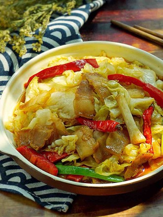 Stir-fried and Shredded Cabbage recipe