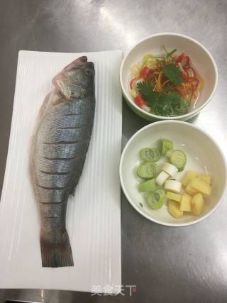 Steamed Sea Bass recipe