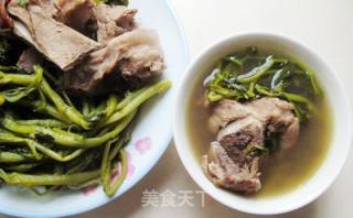 Lao Huo Liang Soup --- Watercress Savory Fan Bone recipe