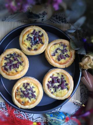 Purple Sweet Potato Tart recipe