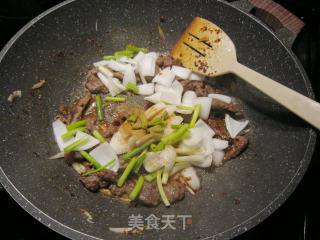 Cumin Beef--home-cooked Meal recipe