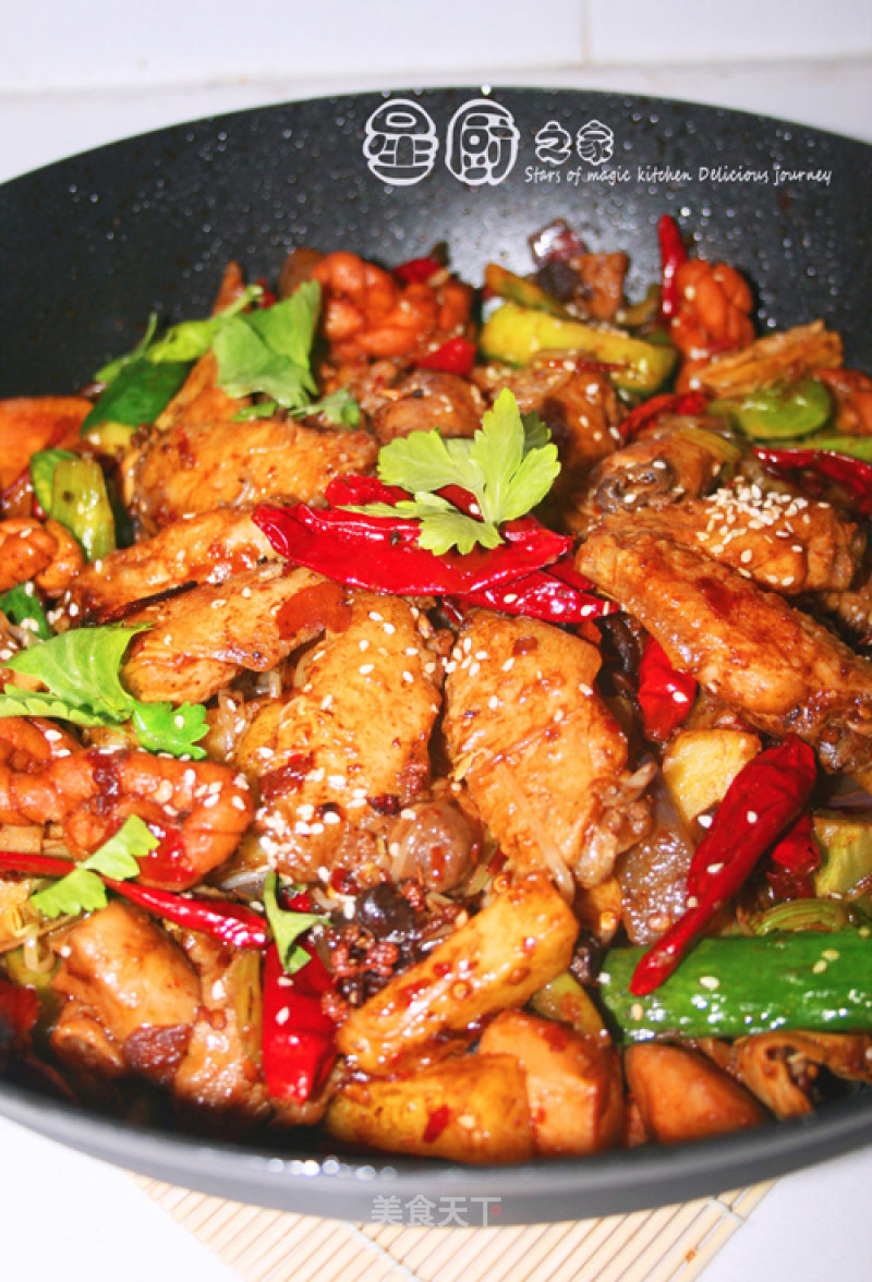 [delicacy of Sichuan’s Tianfu Capital] Spicy Griddle Chicken Wings