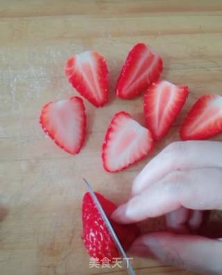 Milk Strawberry Pudding recipe