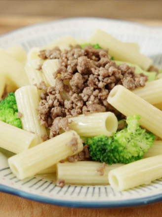 Macaroni with Broccoli Beef [teacher Kong to Cook] recipe