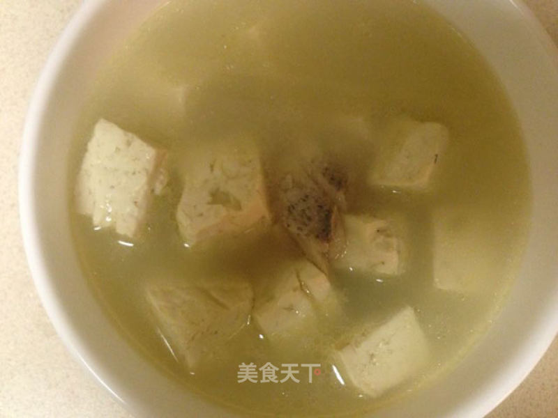 Fresh Crucian Carp Tofu Soup recipe