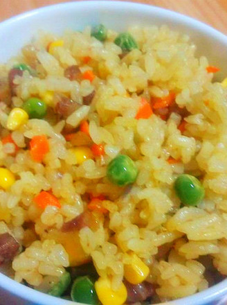 Sausage Curry Fried Rice