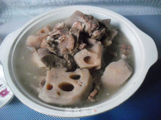 Pork Ribs and Lotus Root Soup recipe