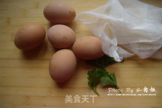 Stamped Marinated Eggs recipe