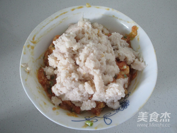 Lotus Root Meatballs in Tomato Sauce recipe