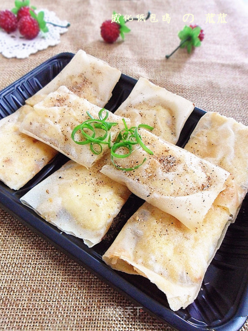 【mama Mcdull Classic Dishes】wafer Paper Wrapped Chicken (super Crispy Texture) recipe