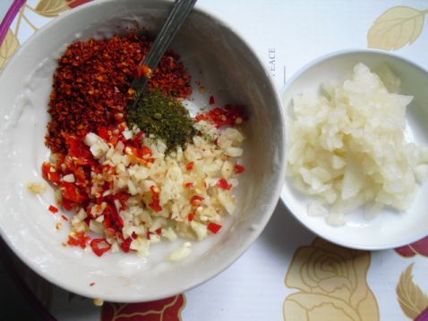 Spicy Sanding recipe