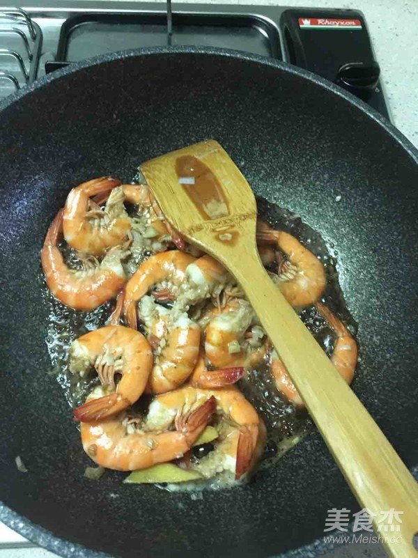 Healthy Version of Braised Prawns in Oil recipe