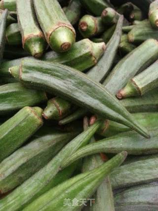 Okra with Garlic Sauce recipe
