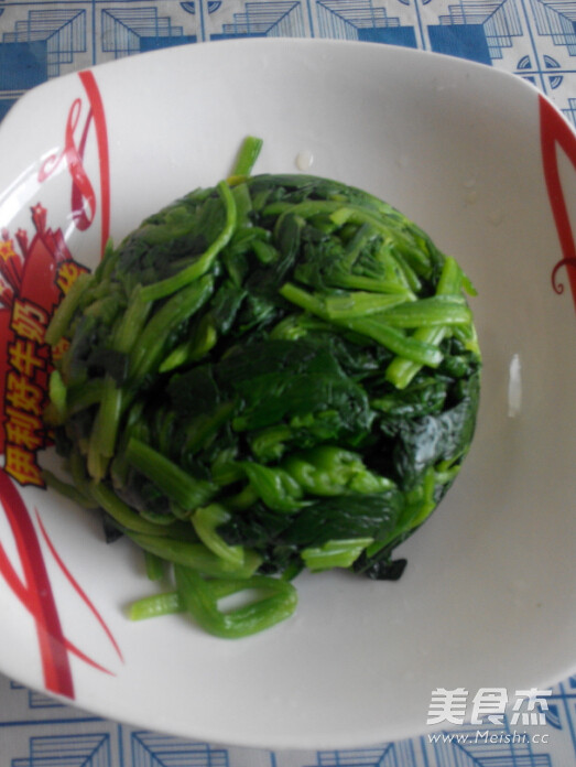 Spinach with Sesame Sauce recipe