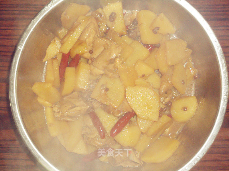 Potato Stewed Chicken Drumsticks recipe