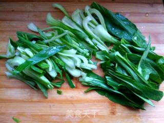 Mushroom Rape in Oyster Sauce recipe