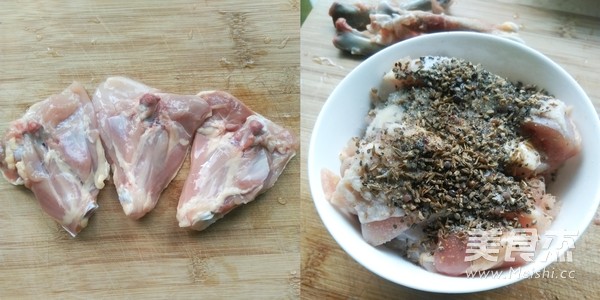 Cumin Walnut Roasted Chicken recipe