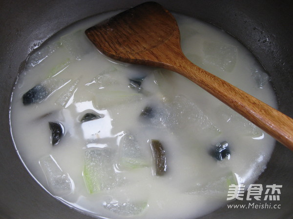 Winter Melon Preserved Egg Soup recipe