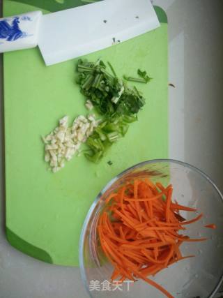 Carrots Mixed with Chicken Breast recipe