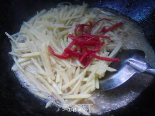 Stir-fried Beef and Potato Shreds recipe