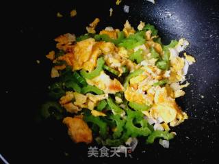 #团圆饭#bitter Melon Scrambled Eggs recipe